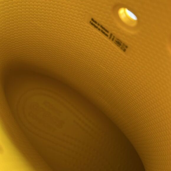SOLD Crocs Unisex-Adult Classic Boot Rain, Sunflower, size women’s 10, NWOT - Picture 12 of 12